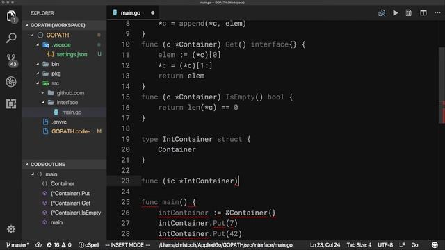 Applied Go Quick Bits 002: How to make generic data containers type safe смотреть онлайн