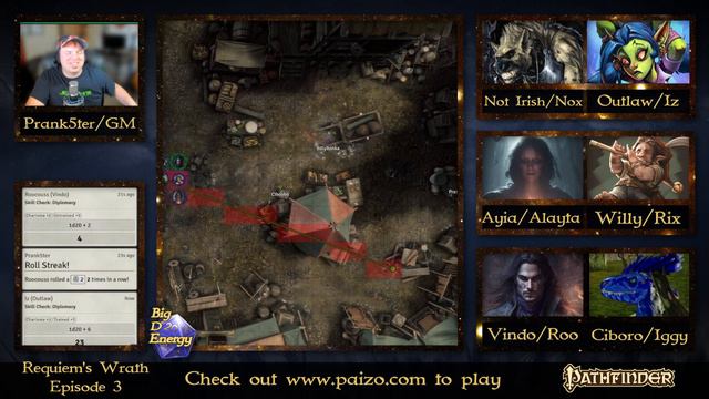 Requiems Wrath – Pathfinder 2e – Episode 4 – Big D20 Energy смотреть онлайн
