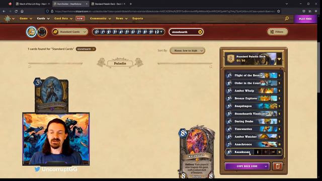 March of the Lich King! Paladin, Deathknight, and Neutral Card Review | Hearthstone смотреть онлайн