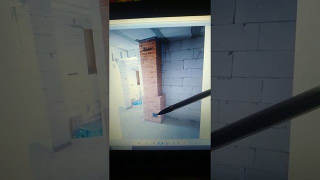 Вспоминаем прошлые работы. Кирпичная печка с большой стеклянной дверкой, духовкой и воздуховодами. смотреть онлайн