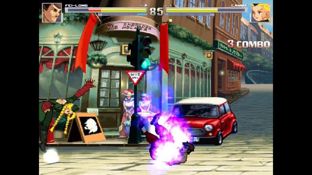 Street Fighter 2 Victory (MUGEN) - Fei-Long VS Cammy смотреть онлайн