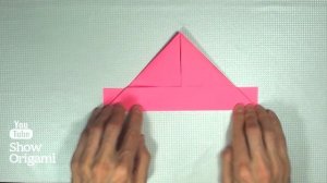 Оригами Пилотка (шапка) из бумаги