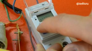 Реле времени недельное универсальное Sinotimer TM615. Часть 1 (настройка)