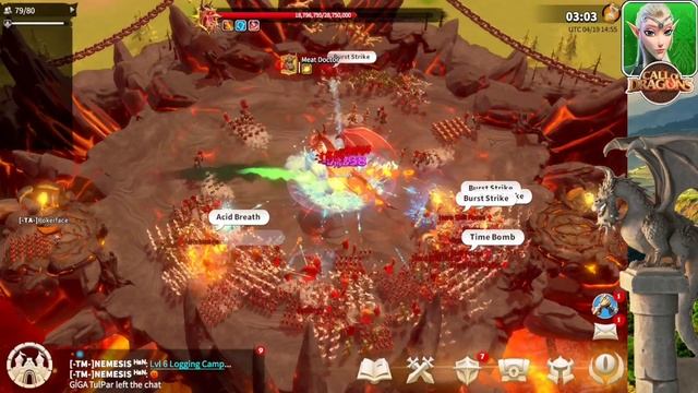 Call of dragons - Insane 28 million hp elite flame dragon | Tips and tricks смотреть онлайн