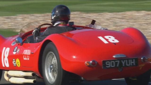 Stunning Maserati A6GCS hurled round Goodwood | Revival 2022 смотреть онлайн