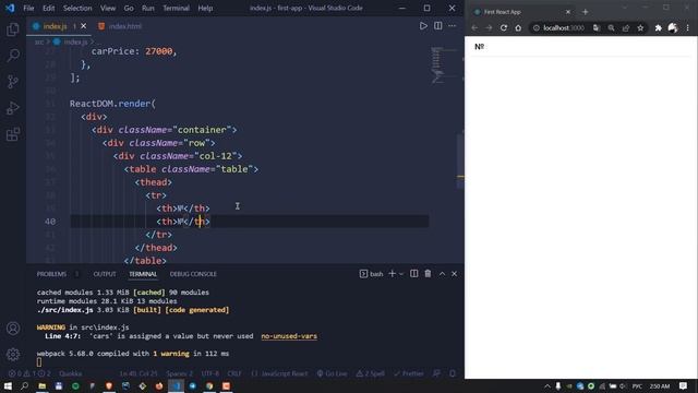 ReactJS 8 - dars | JSX sintaksisi 3-qism (amaliyot) | Interaktiv React va Redux | to'liq kurs смотреть онлайн