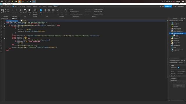 How To Script A V.I.P. Chat Tag In Roblox Studio 2023 смотреть онлайн