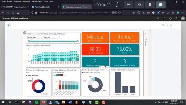 Intégration de Power BI dans l'ERP Dynamics 365 Business Central Dans un environnement On-premise смотреть онлайн