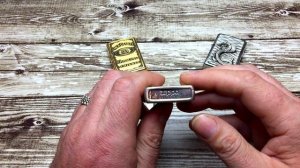 Зажигалка Zippo.  Подделка и оригинал.  Смотрим различия.