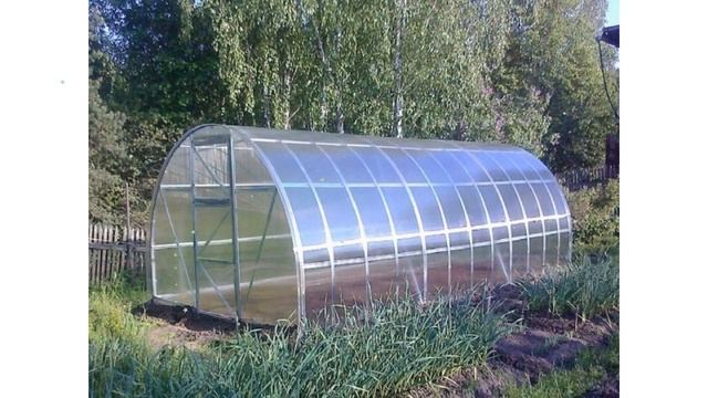 Теплица из оцинк.профиля «Дачная-2ДУМ»-4м (Воля) + поликарбонат обзор твп120 смотреть онлайн