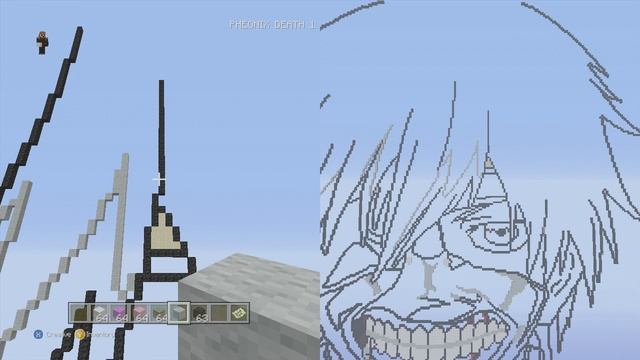 Minecraft Pixel Art Tutorial | Kaneki Ken Part 9 Final (Tokyo Ghoul) смотреть онлайн