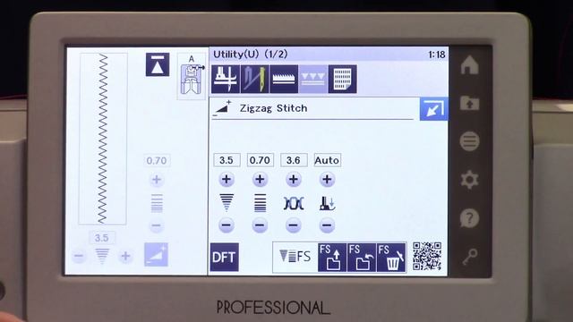 Janome Continental M7 Favorite Stitch Settings - Montavilla Sewing смотреть онлайн