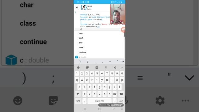 WAP IN JAVA GIVEN TEMPARATURE FROM FAHRENHEIT TO CELSIUS VICE VERSA BY E-learning programming смотреть онлайн