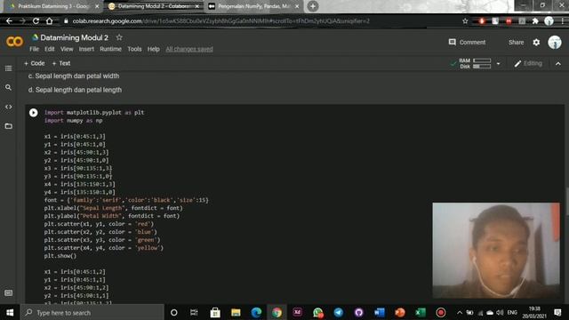 Datamining Modul 2 - Eksplorasi Data Menggunakan Matplotlib смотреть онлайн