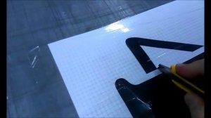 Как сделать трафарет своими руками. How то make stencil by yourself.