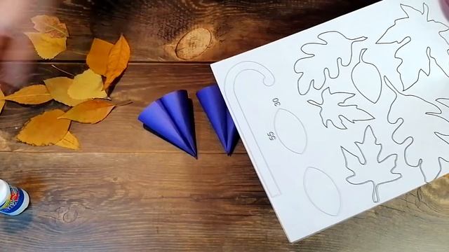 Зонтик из бумаги своими руками Осенняя поделка ЗОНТИК Осенний декор смотреть онлайн