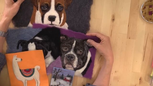 FABRICS TO NEEDLE FELT ON TO смотреть онлайн