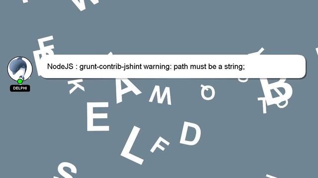 NodeJS : grunt-contrib-jshint warning: path must be a string; смотреть онлайн