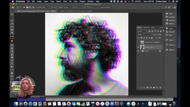 Glitch Effect in Adobe Photoshop | RSD Tutorials (+ working file) смотреть онлайн