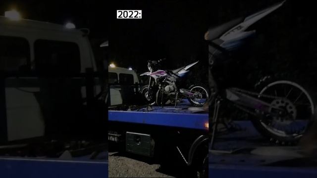 всему свое время, рассвет обеспечен?♂️?. #пит#питбайк #motovlog #moto #motovlog смотреть онлайн