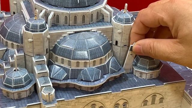 DIY Craft Instruction 3D Puzzle Cubicfun SULTAN AHMET CAMII BLUE MOSQUE смотреть онлайн