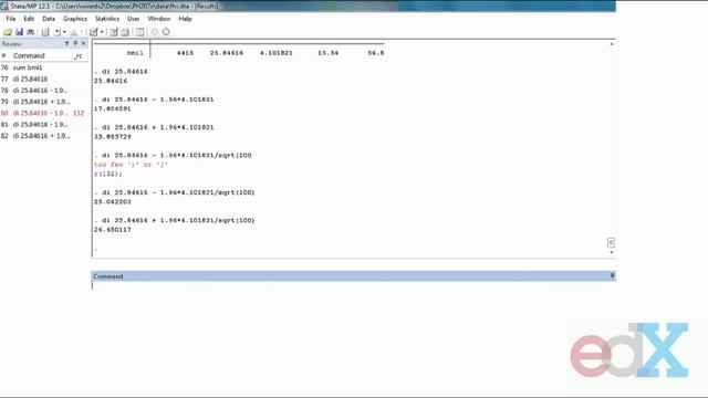 Week 5 : TUTORIAL: CONFIDENCE AND PREDICTIVE INTERVALS IN STATA смотреть онлайн