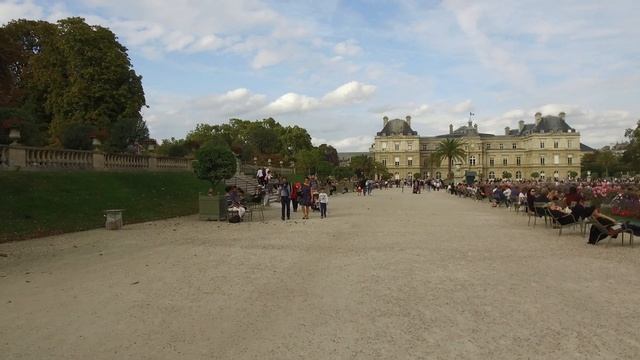 Walk Around Paris France. [4K] Montparnasse - Jardin Du Luxembourg - Place Saint Michel.