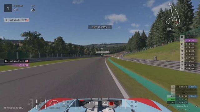 Ford GT LM Race Car Spec II BoP Test @ Spa Francorchamps смотреть онлайн