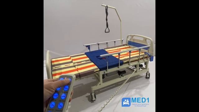 Медицинская кровать с туалетом MED1-H01. Кровать для инвалидов, Кровать для реабилитации Электро смотреть онлайн