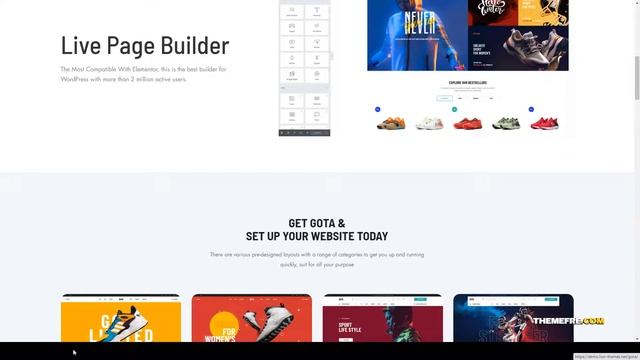 Gota - Sport Elementor WooCommerce Theme ajax loadmore blog Tsukasa смотреть онлайн