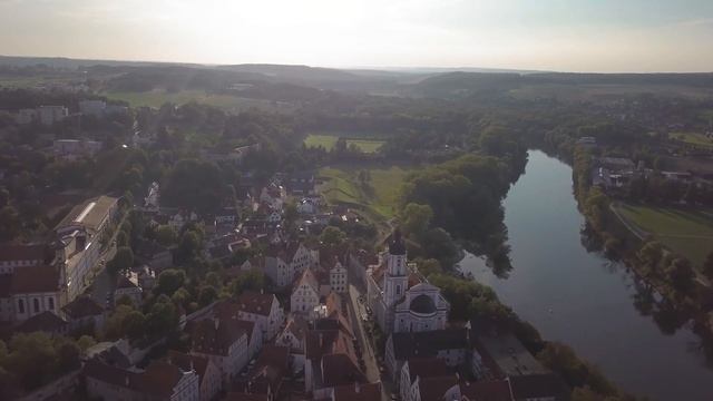 Neuburg an der Donau aus der Luft смотреть онлайн