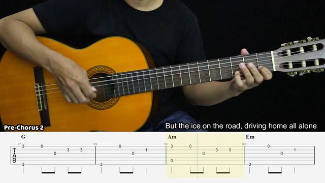 Wish You Were Here - Neck Deep - Fingerstyle Guitar Tutorial + TAB & Lyrics смотреть онлайн