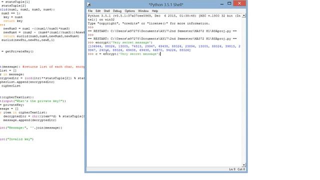 RSA Encryption (Python) смотреть онлайн