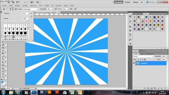 RAIOS no Photoshop cs5 Raios смотреть онлайн