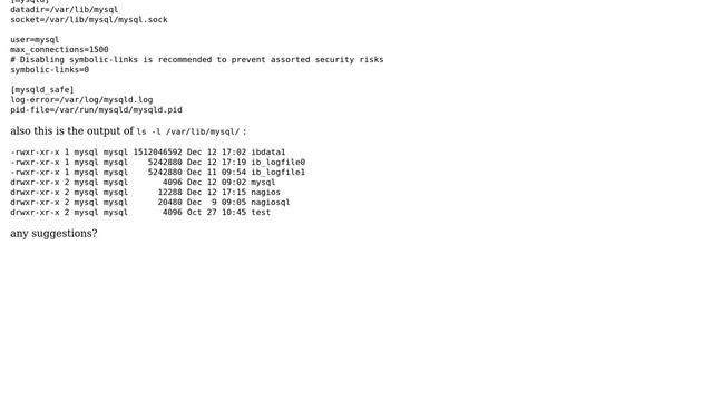 Databases: MySQL Service is not starting on linux смотреть онлайн