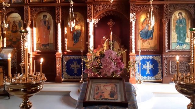 Troparion Zwiastowania, Ton 4., Mel. Bizantyjska / Тропарь Благовещения византийский распев