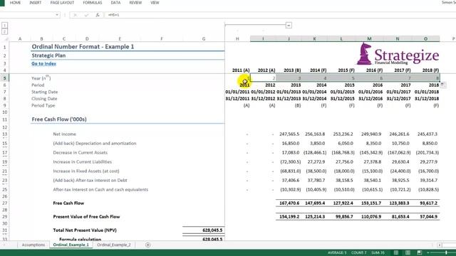 How to create ordinal numbers using Conditional Formatting in Excel смотреть онлайн