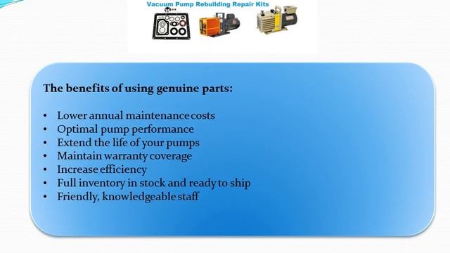 All about genuine Pascal Series pump parts|vacpumprepairs.com смотреть онлайн