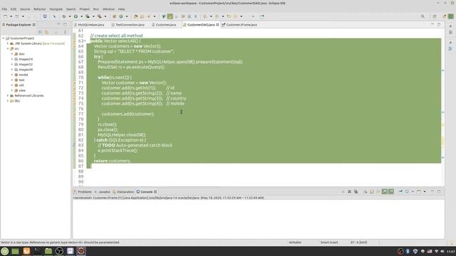 Java Swing with MySQL Step by Step Bonus 01 - Search By Name смотреть онлайн