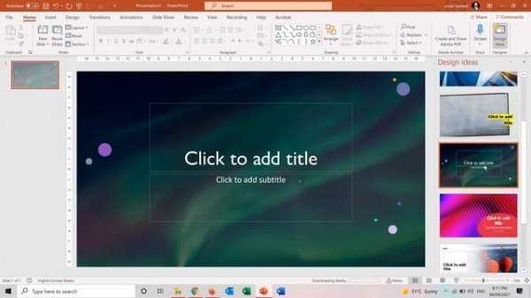 How To Enable Design Ideas in PowerPoint
