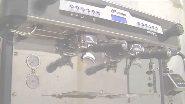 fiamma Espresso Machine: Daily Cleaning of Group Head with Brush смотреть онлайн