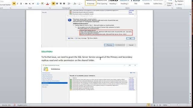 SQL Server AlwaysON issues || SQL Server AlwaysON Down || SQL Server AlwaysON not synchronized stat смотреть онлайн