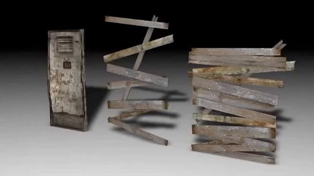 SILENT HILL DOWNPOUR Static models (.c4d) смотреть онлайн