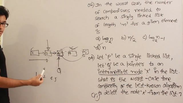 P and DS | Linked List | Gate 2002 and 2004 questions | Ravindrababu Ravula | Free GATE CS Classes смотреть онлайн