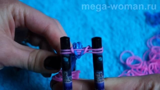 Браслеты из резинок. Браслет "Рыбий хвост в оболочке" без станка смотреть онлайн