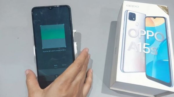 How to show qr code in wifi oppo a15,a15s | Oppo a15 me wifi qr code kaise scan kare