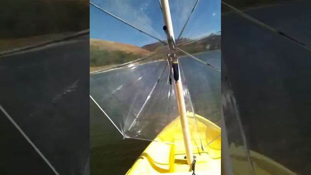 Umbrella sail for kayak смотреть онлайн