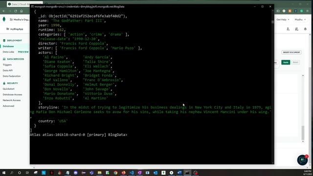 MongoDB shell and Compass смотреть онлайн