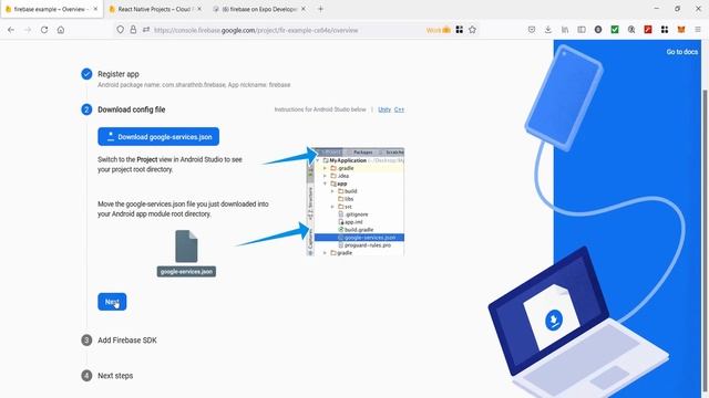 React native firebase setup | firebase realtime database | firestore смотреть онлайн