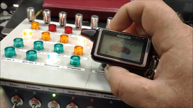 Alligator D 1100 RSG прописка брелка в память сигнализации смотреть онлайн